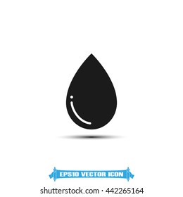 drop icon vector illustration EPS 10
