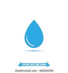 drop icon vector illustration EPS 10