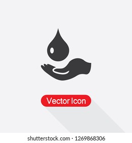 Drop Icon Vector Illustration Eps10