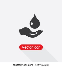 Drop Icon Vector Illustration Eps10