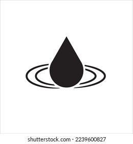icono de caída, vector, ilustración en fondo blanco