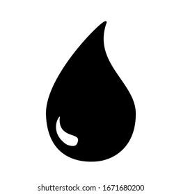 símbolo de ilustración vectorial de icono de caída