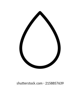 Drop Icon Vector Symbol Design Illustration