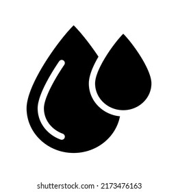 Drop Icon Vector Symbol Design Illustration