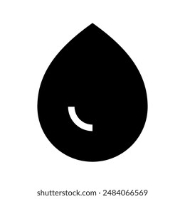 Drop Icon Vector Symbol Design Illustration