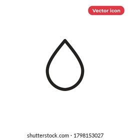 Desplazar el vector de icono. Señal de agua
