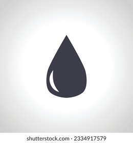 drop icon. water drop icon.