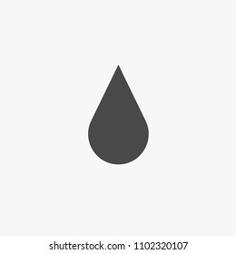 Drop icon water or liquid icon
