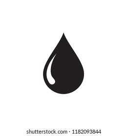 drop icon, drop water icon in trendy flat design 
