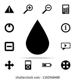 a drop icon. web icons universal set for web and mobile