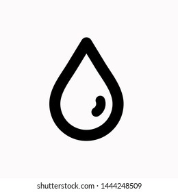 Drop icon,vector illustration. Flat design style. vector drop icon illustration isolated on White background, drop icon Eps10. drop icons graphic design vector symbols.