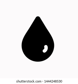 Drop icon,vector illustration. Flat design style. vector drop icon illustration isolated on White background, drop icon Eps10. drop icons graphic design vector symbols.
