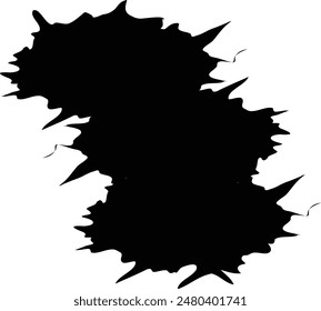 caída de tinta y salpicaduras de agua 