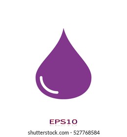 drop irrigation, vector icon, eps10