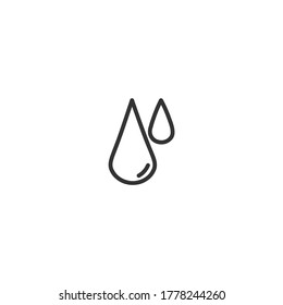 Abtropfsymbol für einzelne Zeilen im Web und für mobile Geräte