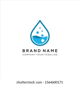  Drop lab logo template, colorful vector graphic design element for business company branding