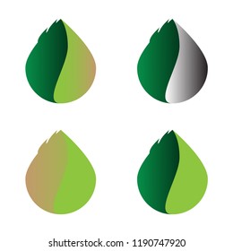 Drop Leaf Logo Design