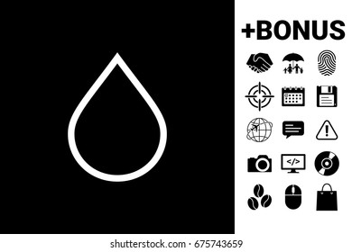 Drop line icon
