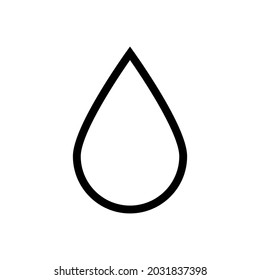 Drop line icon for apps and web sites