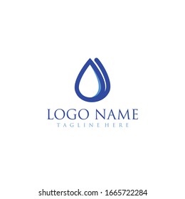 Plumbing Water Logo Icon Vector Template Stock Vector (Royalty Free ...