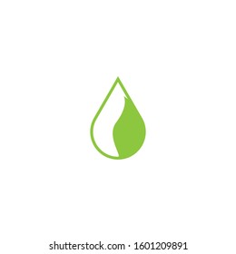 Drop logo template vector icon design