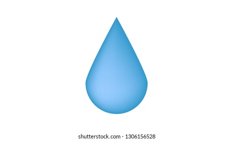 Drop logo vector design. Water icon