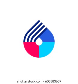 Caer. Plantilla o icono de la marca del logotipo del vector médico o farmacéutico