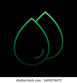 Nolan-Symbol ablegen. Einfache dünne Linie, Vektorillustration von medizinischen Symbolen für i und ux, Website oder mobile Applikationen