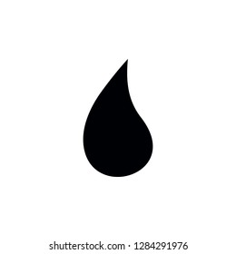 a drop of oil icon. Simple glyph vector of universal set icons for UI and UX, website or mobile application