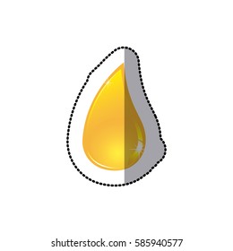drop oil icon stock, vector illustration design