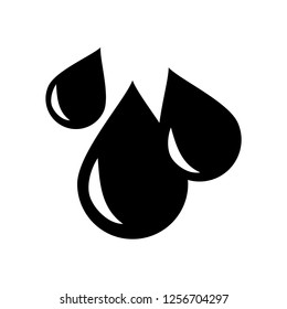 Drop of oil icon. Vector Illustration. Eps10