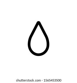 drop of oil. vector illustration