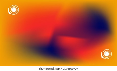 Drop on orange background  Orange vector modern elegant.