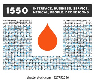 Drop and other web interface, business tools, people poses, medical service vector icons. Style is flat symbols, bicolored, rounded angles, white background.