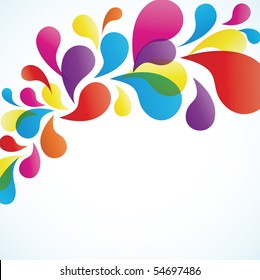 drop pattern Vector illustration