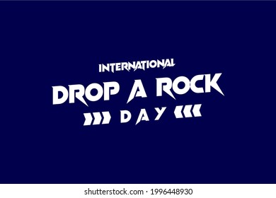 un día de rock. Concepto de vacaciones. Plantilla para fondo, banner, tarjeta, cartel, camiseta con inscripción de texto, vectores eps 10