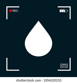 Drop symbol icon