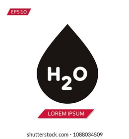 drop symbol vector icon