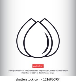 drop vector icon 10 eps