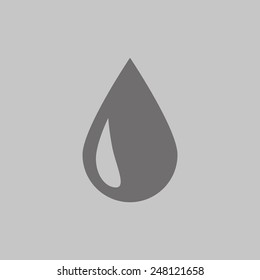 Drop vector icon
