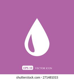 Drop vector icon