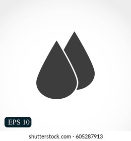 Drop vector icon