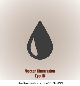 Drop vector icon