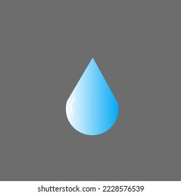 Drop vector icon vector illustration