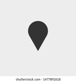 drop vector icon illustration sign