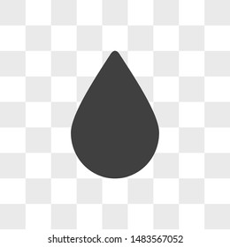 Drop vector icon in modern design style for web site and mobile app