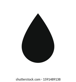 Drop vector icon in modern design style for web site and mobile app