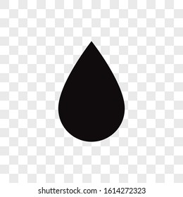 Drop vector icon in modern design style for web site and mobile app