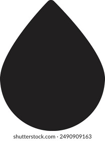 drop vector icon. drop sign on white background. drop icon for web and app. vector
