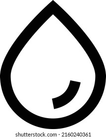Drop Vektorgrafik auf transparentem Hintergrund.Premium-Qualität symmbols.Stroke Vektorsymbol für Konzept und Grafikdesign.